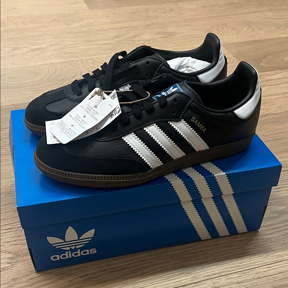 Adidas Samba Black and White Shoes